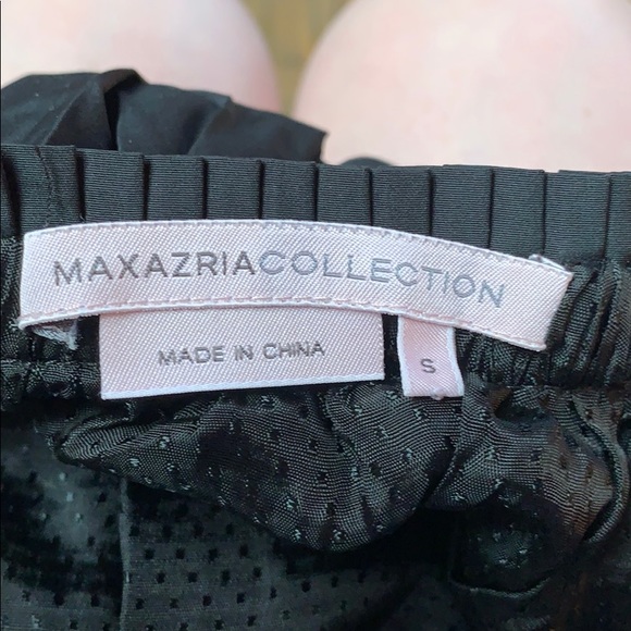 Max Azria Collection Satin Belted Dress Small - Picture 4 of 4